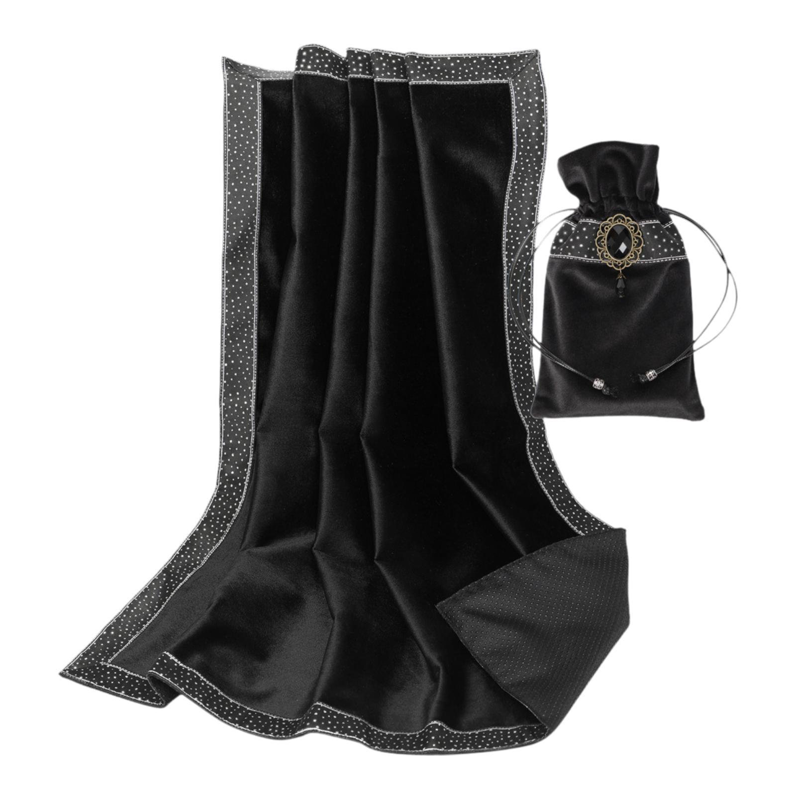 Аксессуары Скатерть, Набор ткани для раскладки настольной игры, Аксессуары для настольной игры, чёрный