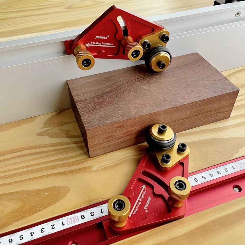Многофункциональный подшипниковый роликовый питатель настольной пилы Эксцентриковый питатель настольной пилы Инструмент подачи
